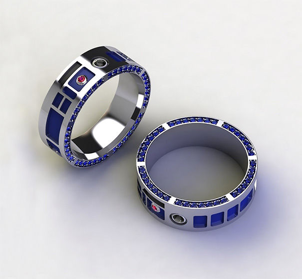 Droid Inspired Rings