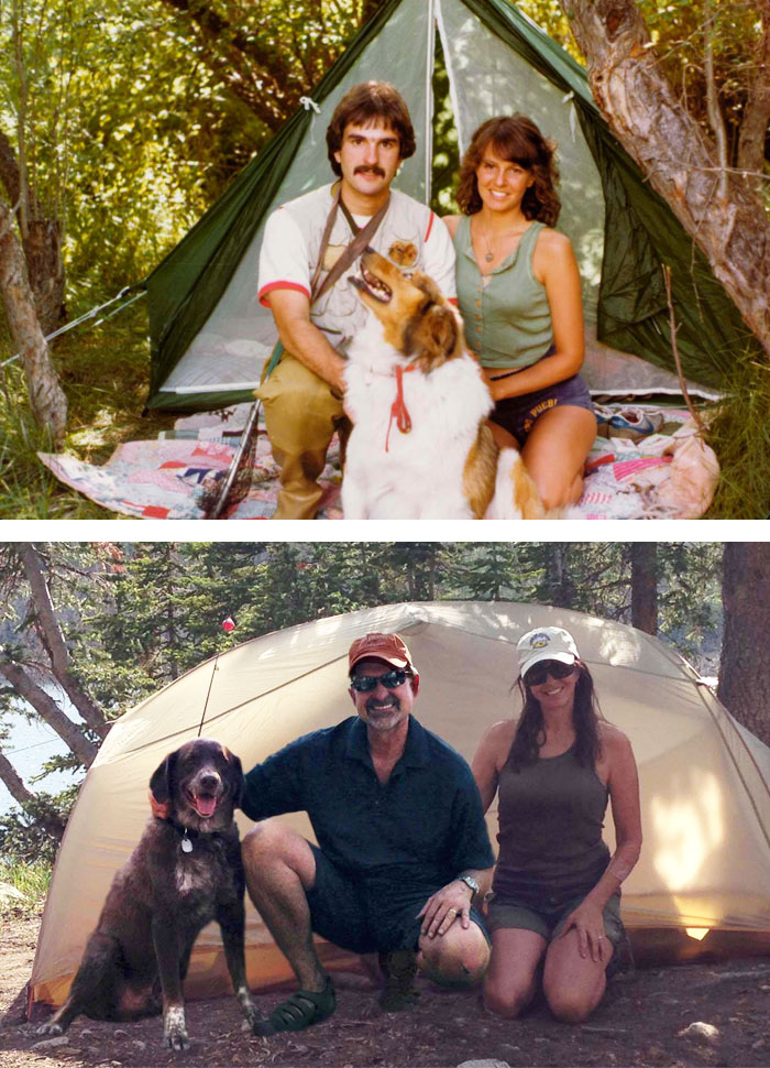 My Parents Went Camping Over The Weekend. Then (1979) & Now