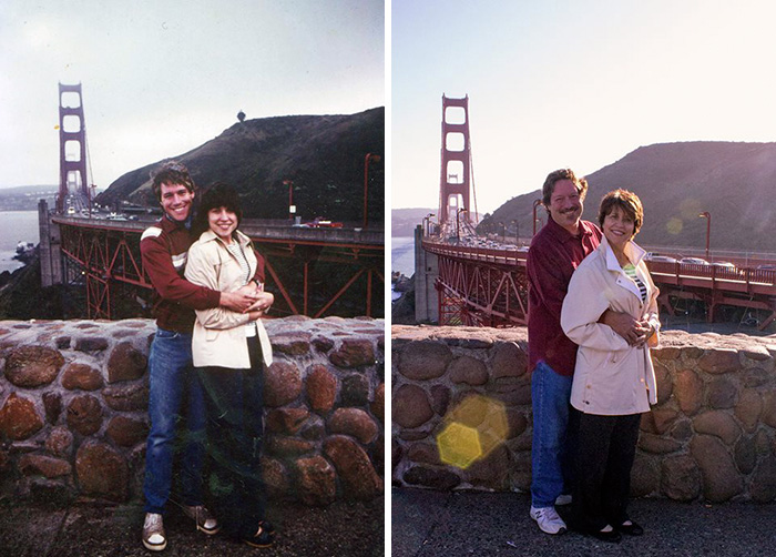 My Parents Passed Through San Francisco On Their Honeymoon In 1982, And 32 Years Later