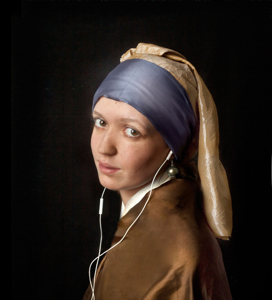 Polish Artist Recreates 17th-Century Paintings By Adding Details From Modern World