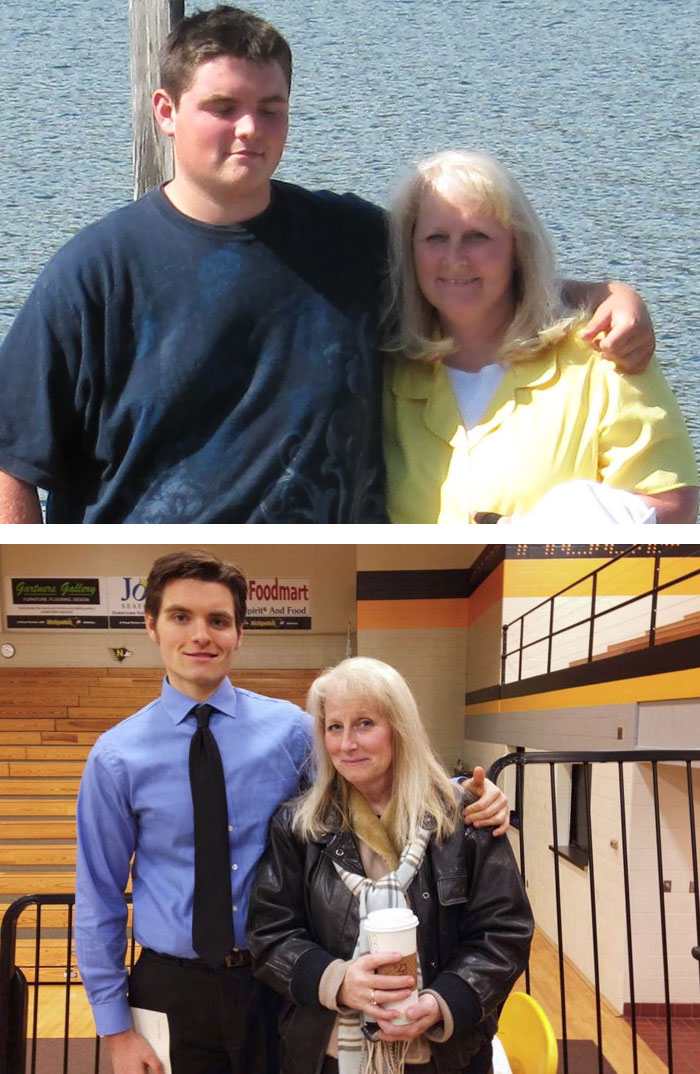 My Mother And Myself! 4 Years Of Hard Work For Both Us