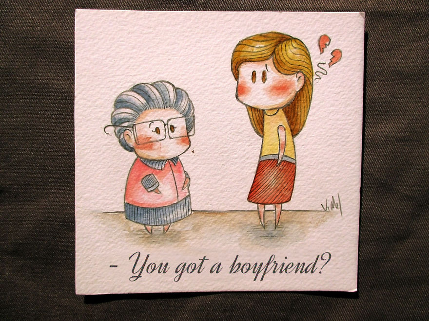 I Illustrate The Love Between Daughter, Mother And Grandmother By Creating Loving Cards