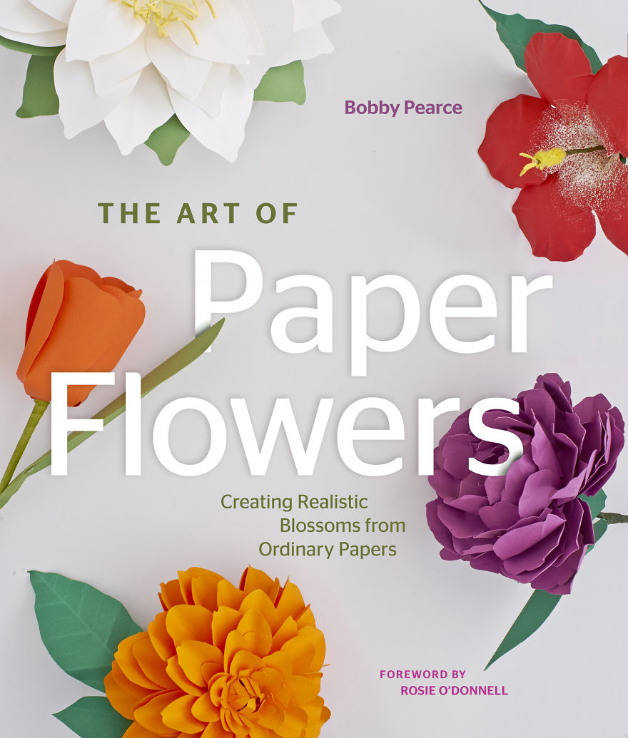 Bobby Pearce Makes Amazingly Realistic Flowers With Paper!