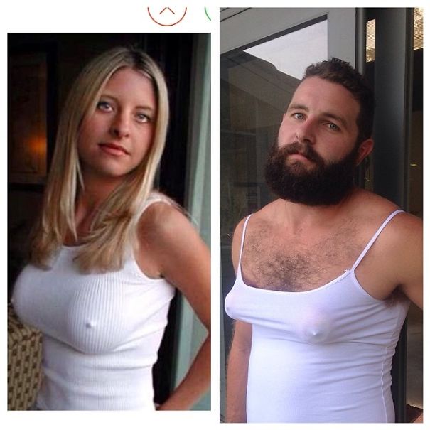This Aussie Gent Recreates Peoples Tinder Profile Pics