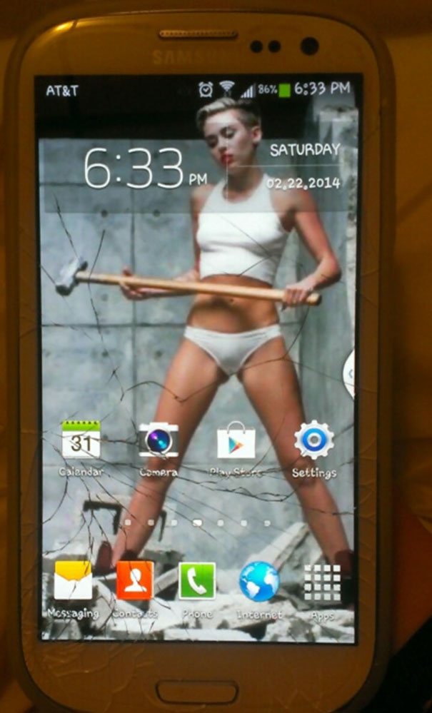 I Dropped My Phone, So I Changed The Background...