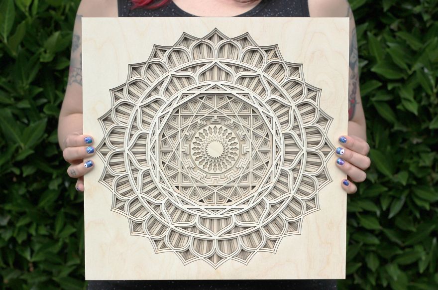 Download We Stack Layers Of Laser Cut Wood To Make Intricate ...