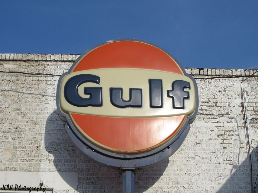 Old Cars And Gas Stations