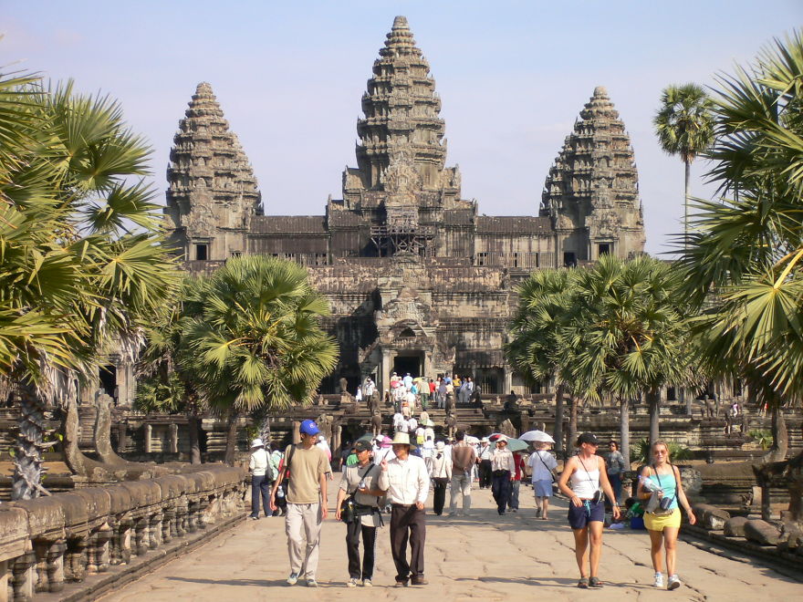 Angkorwat Temple In Cambodia