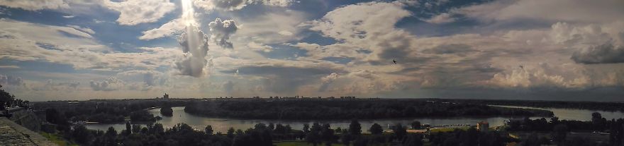 Belgrade's Sky