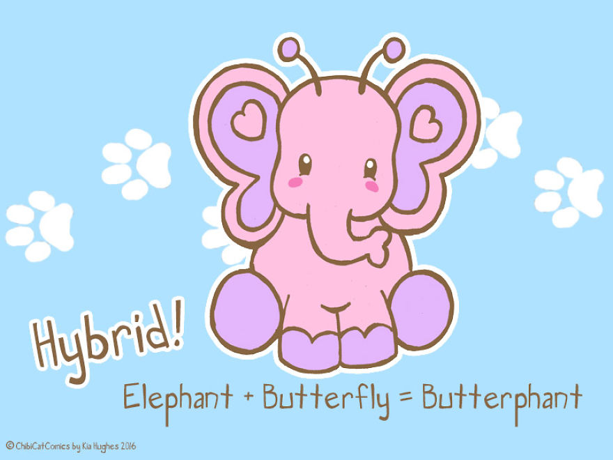 Cute + Awesome = Butterphant