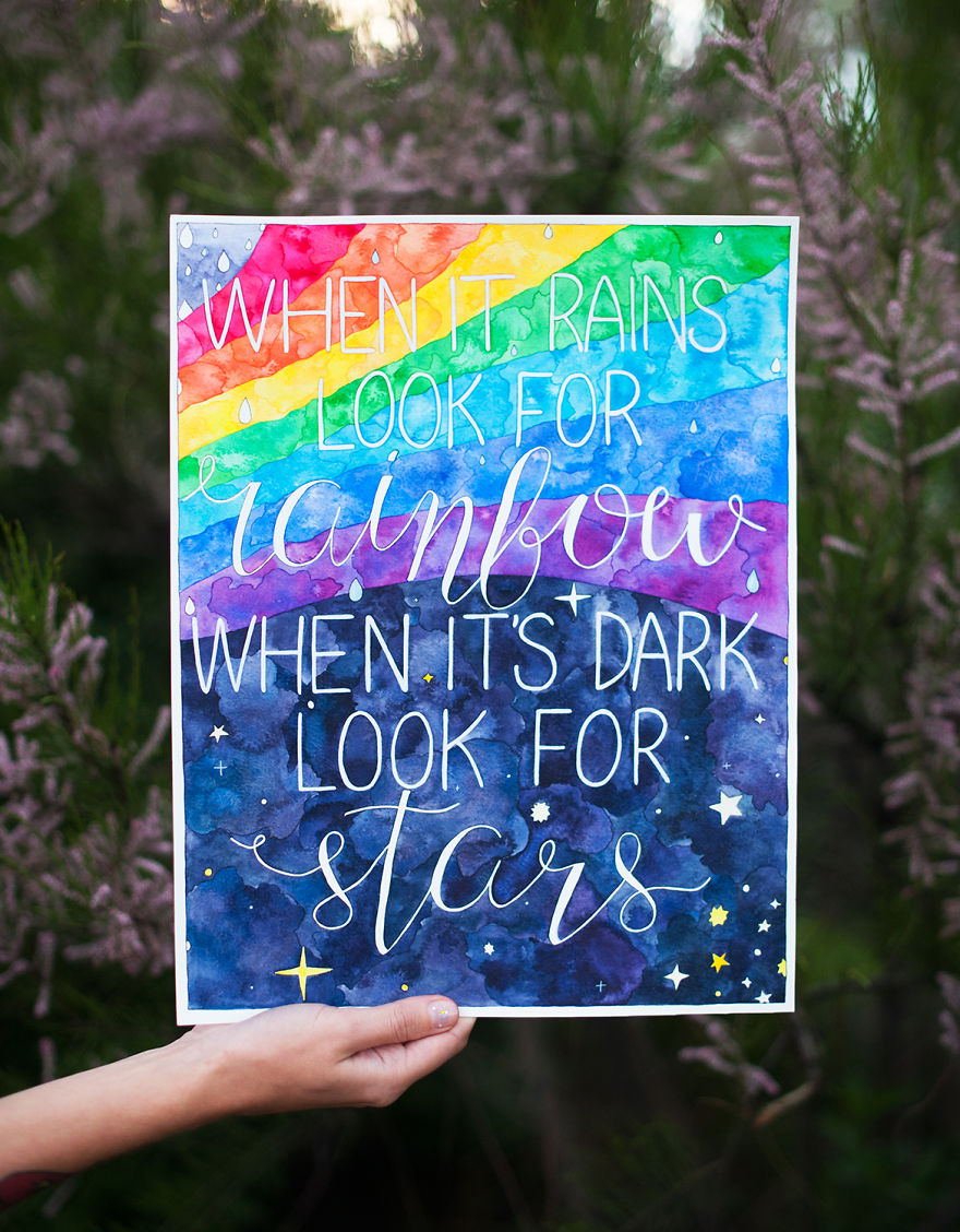 I Began To Feel More Confident And Creative After I'd Started To Paint These Motivative Quotes