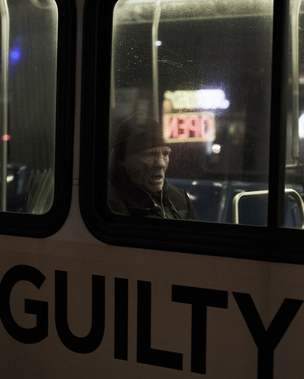 From My Photo Series Last Night At The Bus Stop.