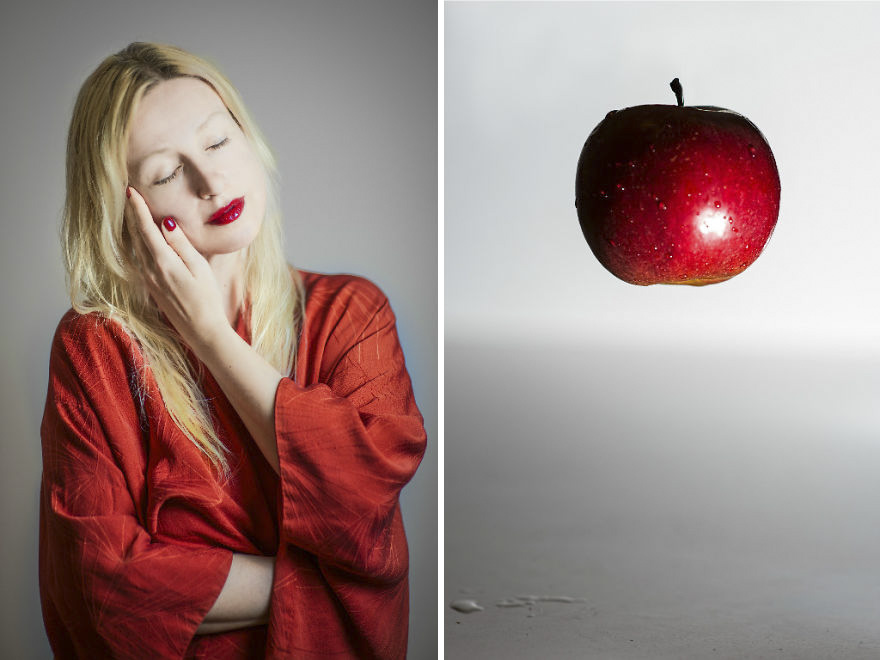 I Made Self-Portraits Inspired By Fruit And Vegetables