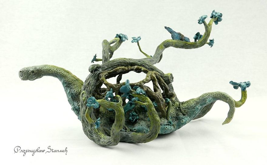 I Sculpt Fantasy Creatures Inspired By Nature And Spiritual World