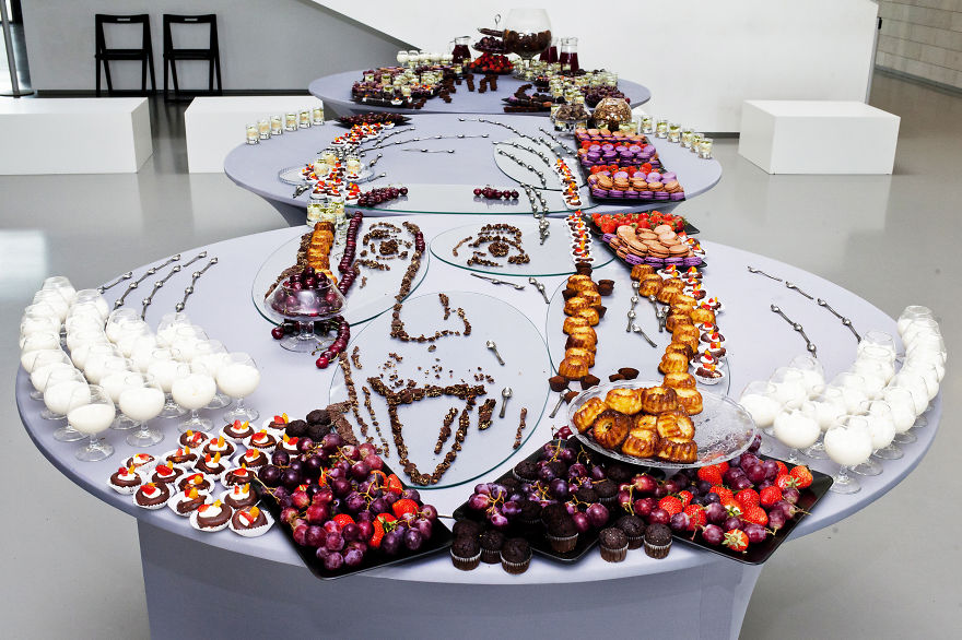 Our Food Art Can Only Be Seen From One Angle (But You Can Eat It From Any Side)