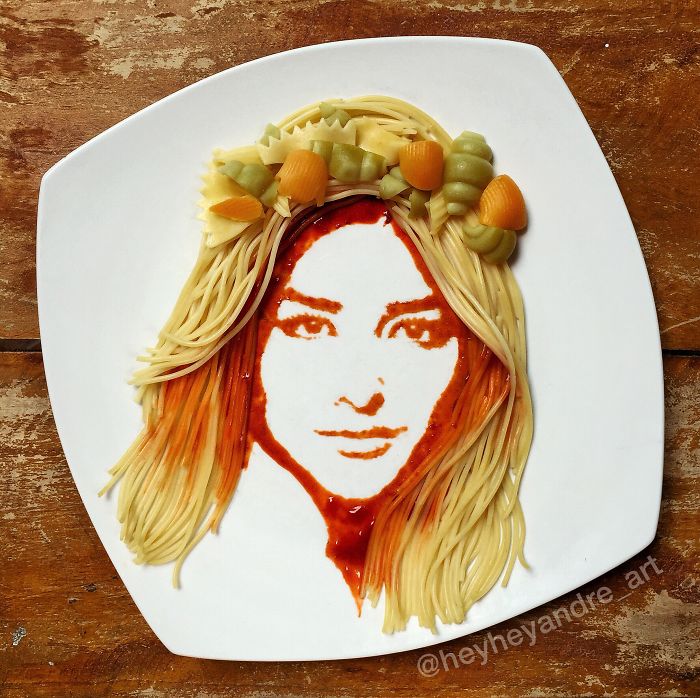 I Played With My Food And Made Art Out Of It!