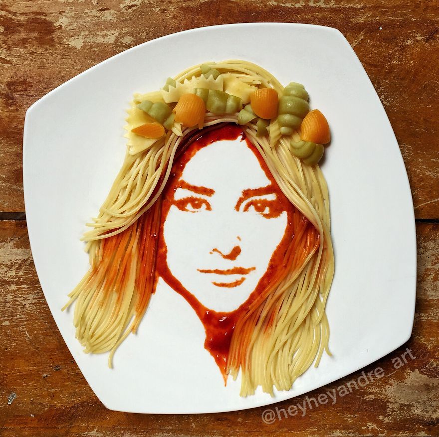 I Played With My Food And Made Art Out Of It!