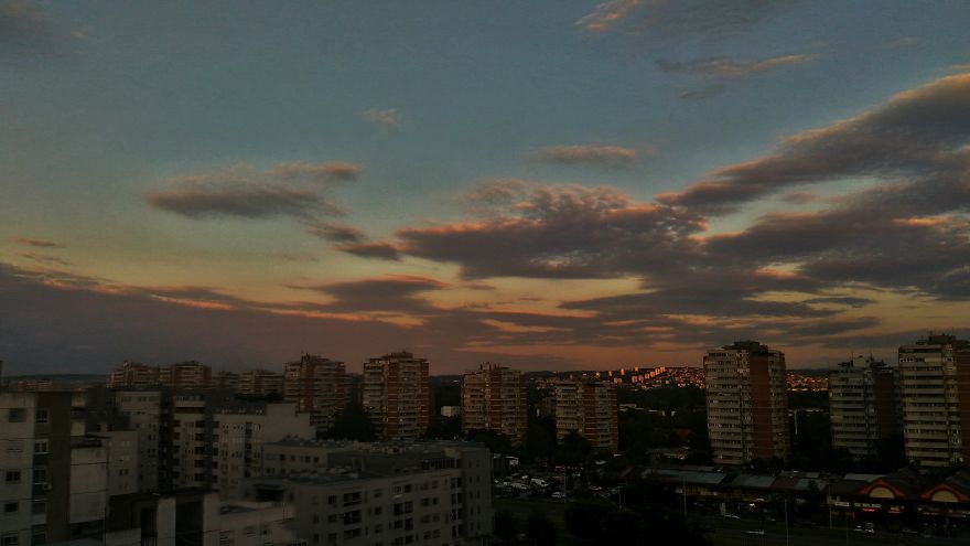 Belgrade's Sky