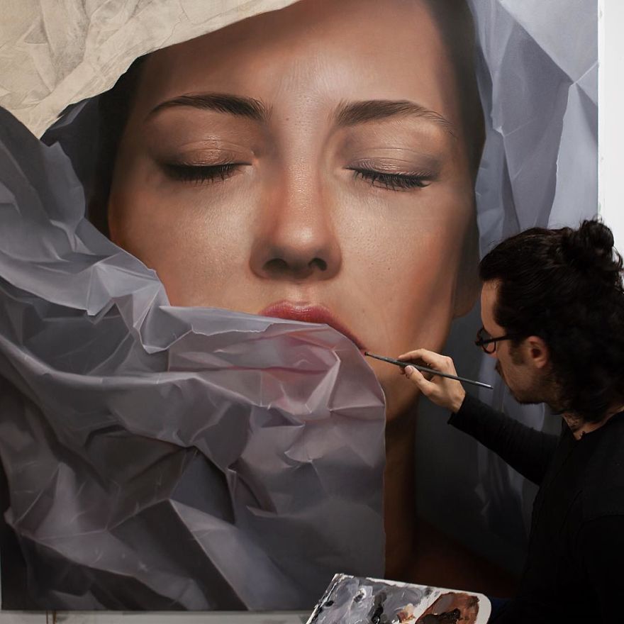 Incredibly Realistic Paintings By Mike Dargas