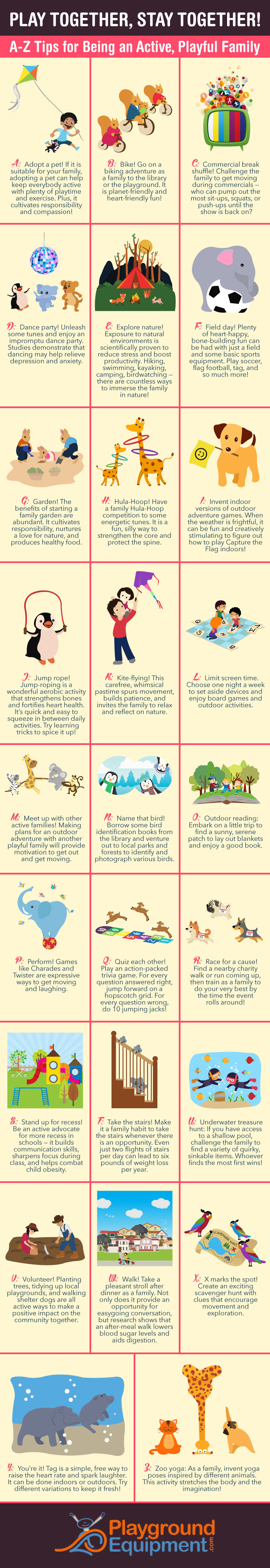 A To Z Activities To Get Active As A Family