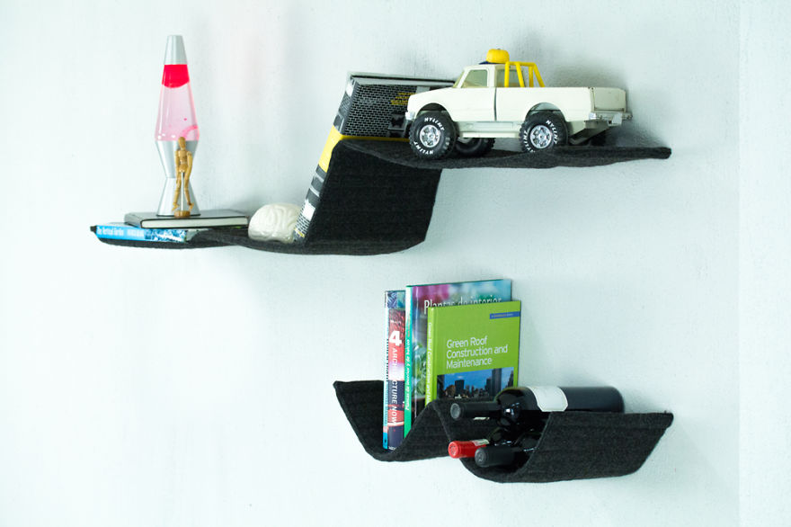 A Flexible Shelf That Can Be Shaped Into Anything!