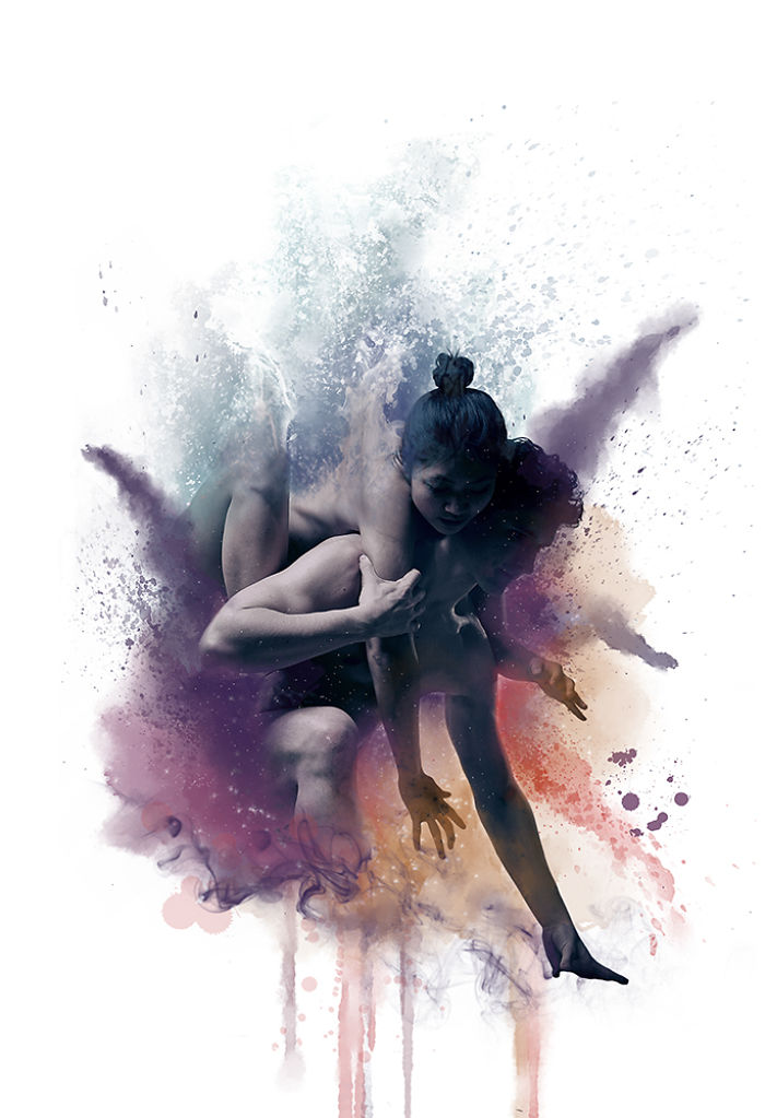 I Photograph Dancers And Turn Them Into Abstract Digital Paintings