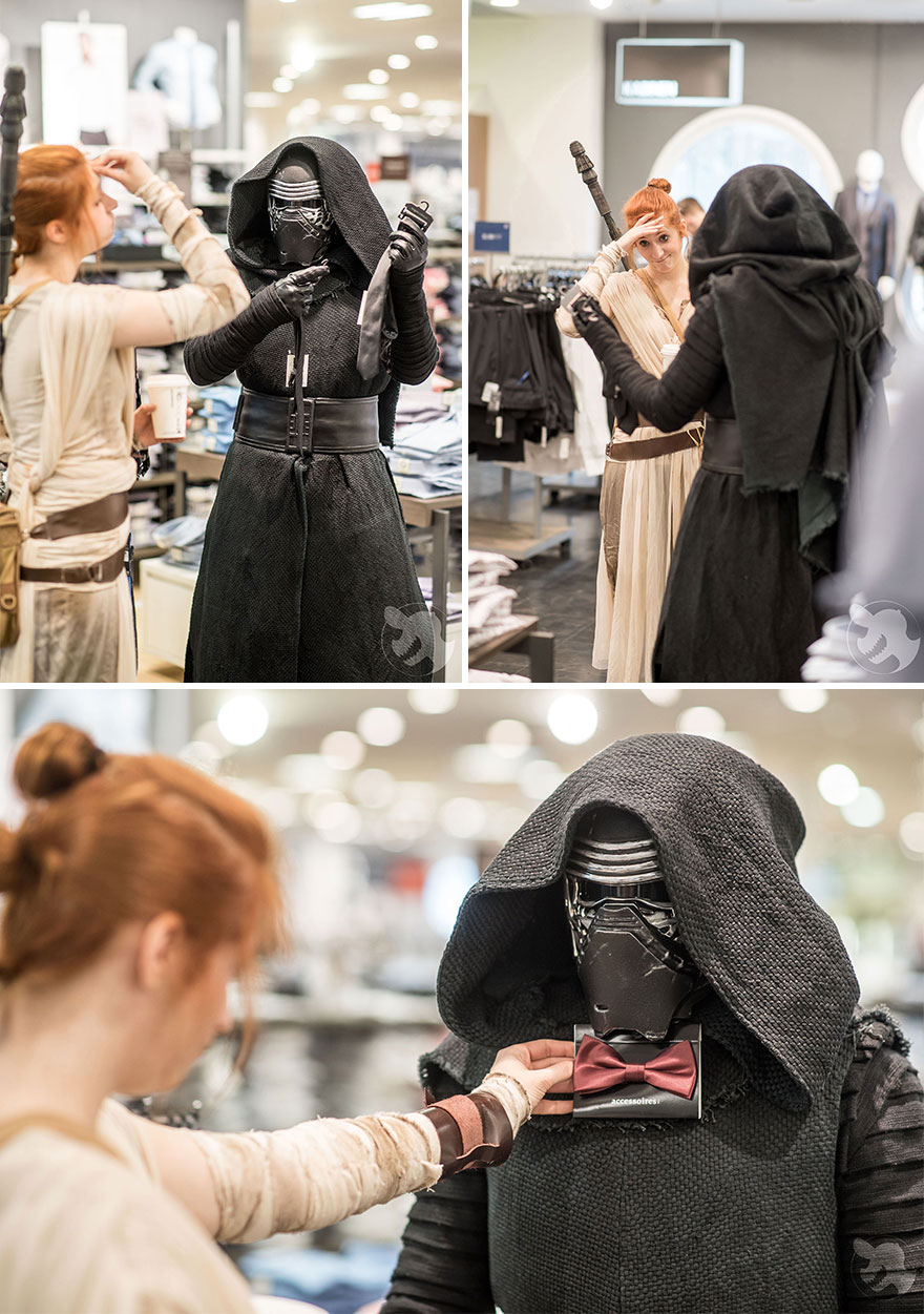 What Happens When The Dark Side And The Light Go Shopping?