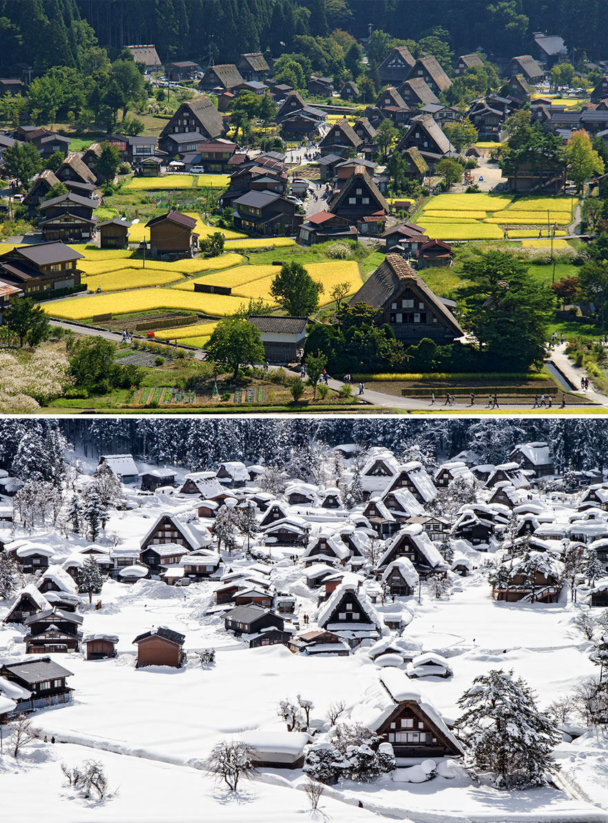 The Historic Village Of Shirakawa-Gō, Japan