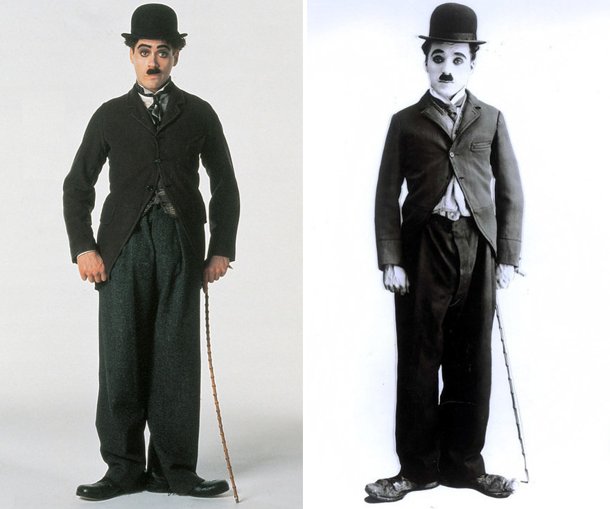 Actores perfectamente caracterizados - Chaplin