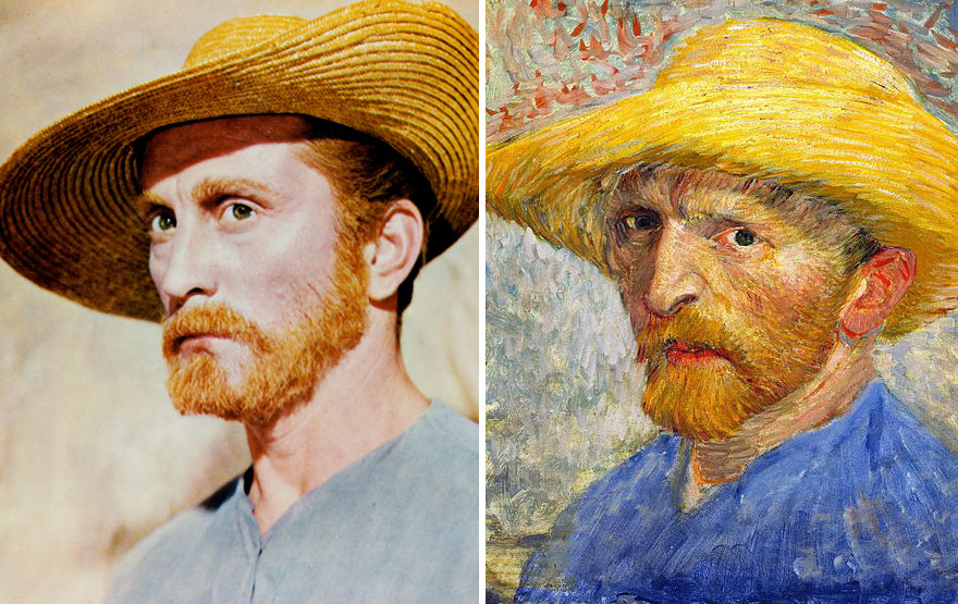 Kirk Douglas As Vincent Van Gogh In Lust For Life (1956