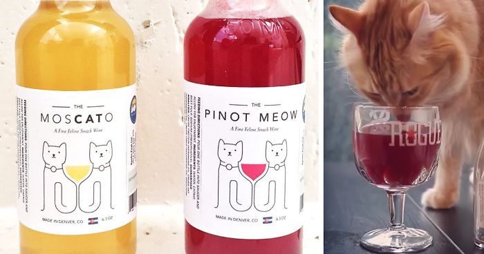 This Catnip Wine Lets Your Cat Be Your 