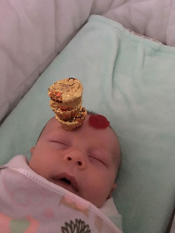 I'm Not Prepared Simpson! Ok, All I Could Find Were 3 Reese Peanut Butter Cups And 1 Red Frog...katy Was Well Impressed
