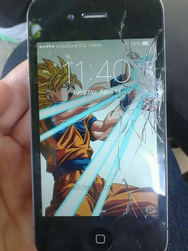 How To Make Your Cracked Screen Look Cool