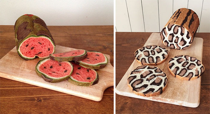 Japanese Mom Bakes Awesome Loaves of Bread Inspired By Her Kids Drawings And Nature