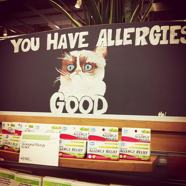 My Itchy, Red Eyes And Runny Nose Say "screw You Whole Foods!"