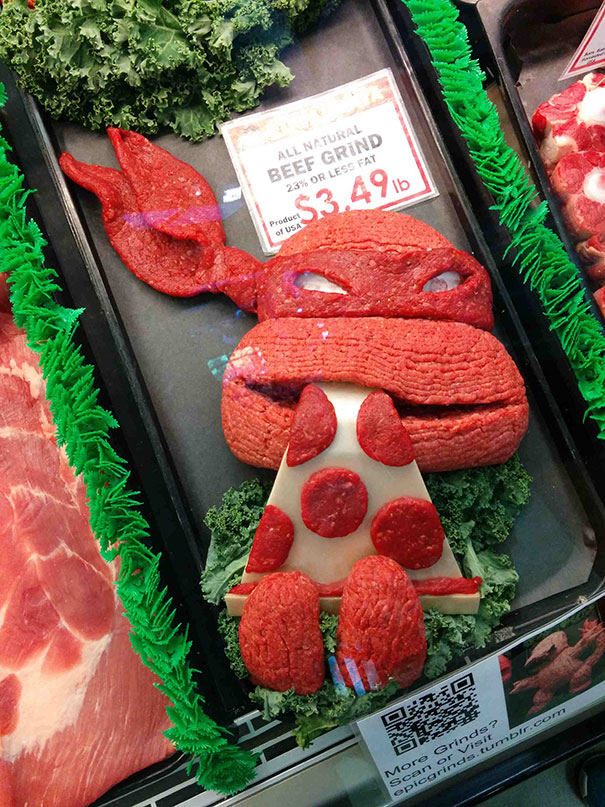 Saw This At My Local Grocery Store, Teenage Meatant Ninja Turtle