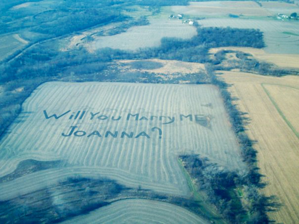 My Cousin Is A Sweet, Hard-Working Farm Boy. He Pulled Off A Rather Impressive Proposal