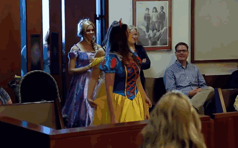 Entire Courtroom Dresses As Disney Characters For 5-Year-Old Girl's Adoption Hearing