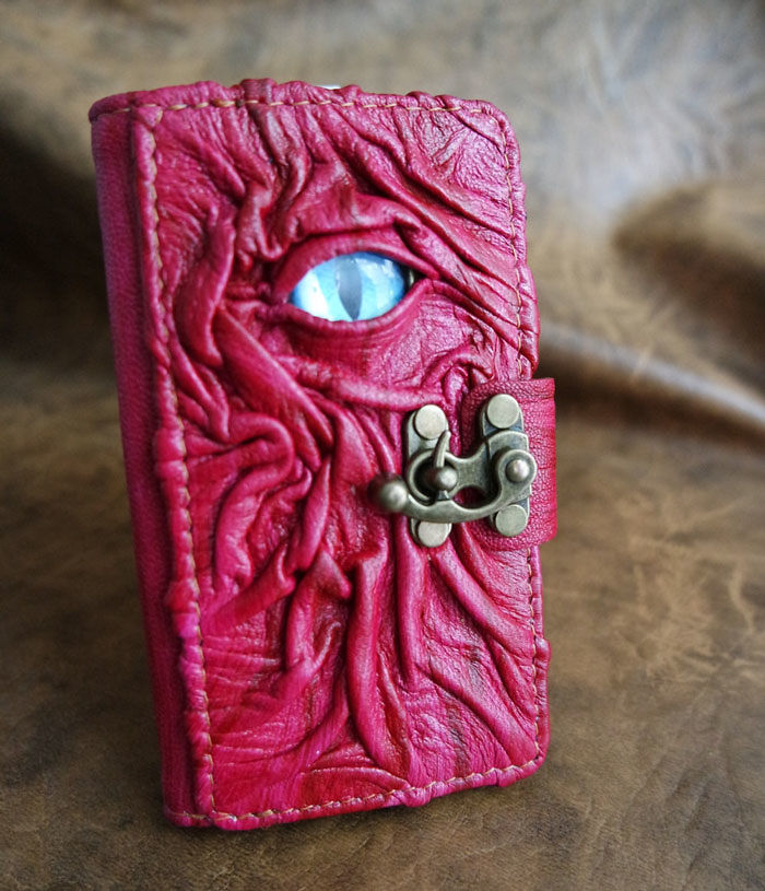 Dragons Eye Leather Phone Case