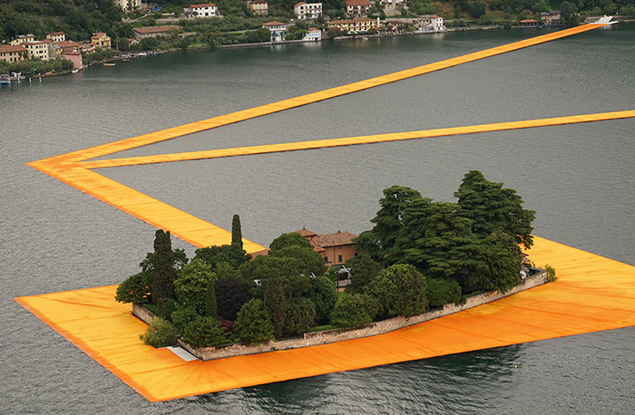 Christo’s 3km Floating Walkway Across Italy’s Lake Iseo Open To Public