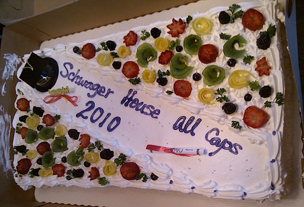 A Guy Wanted A Cake To Say "Schwager House"