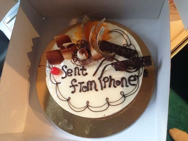 My Friend In China Ordered A Cake For His Son. He Texted The Bakery The Message To Appear On The Cake - "Happy 9th Birthday." This Is What He Received