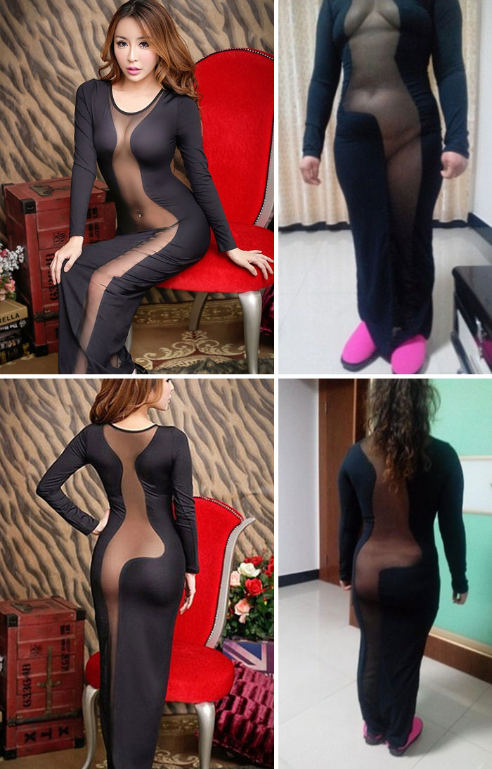 The Cut-Out Dress Revealed A Lot More Than The Customer Expected
