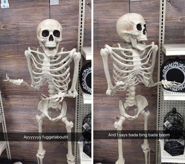 Skeleton Stand-up