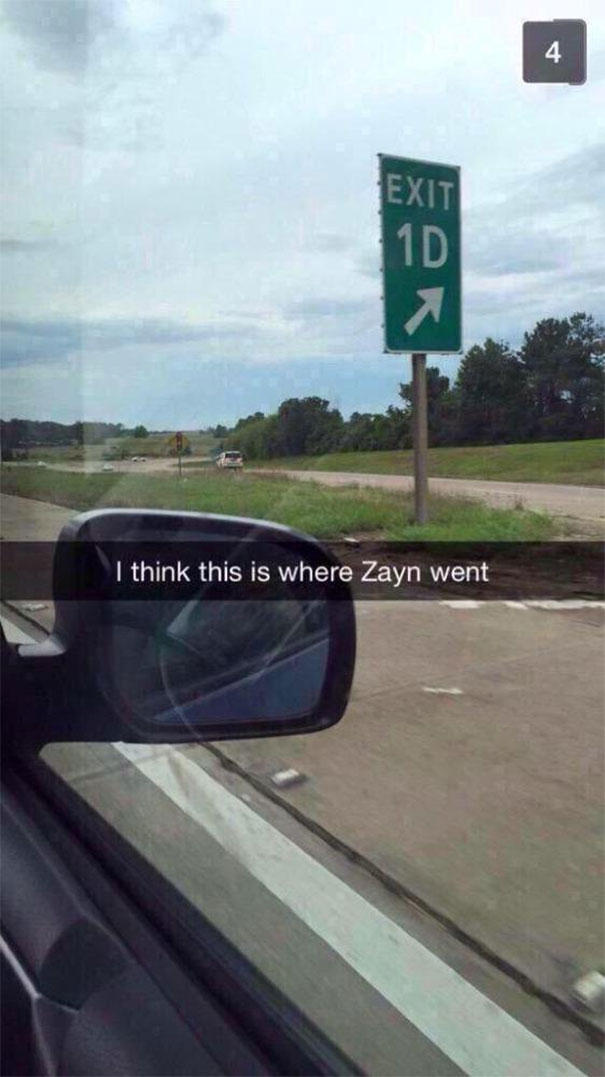 I Think This Is Where Zayn Went