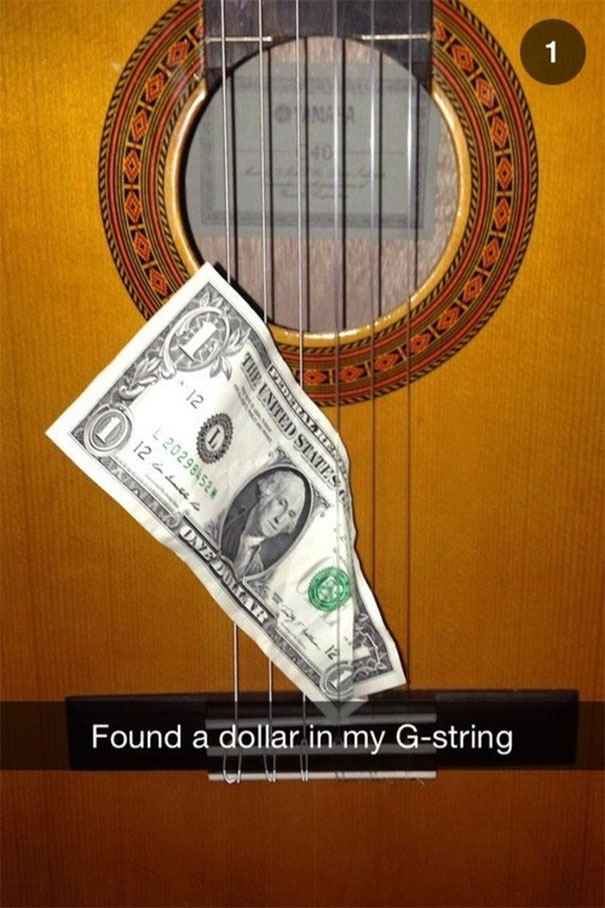 Found A Dollar In My G-string