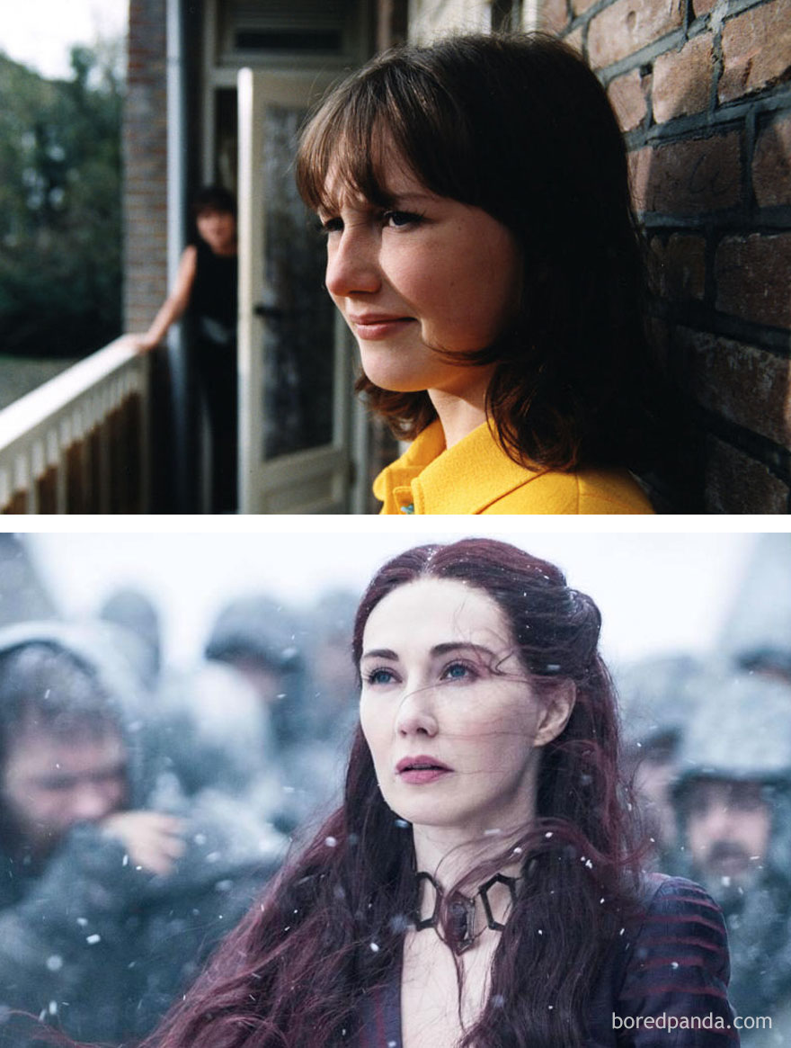 Carice Van Houten As Suzy (In 1999's Suzy Q) And As Melisandre (In GoT)