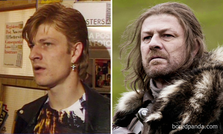 Sean Bean As Horace Clark (In A 1984 Episode Of The Bill) And As Ned Stark (In GoT)