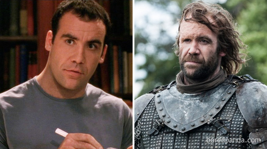 Rory Mccann As Kenny Mcleod (In 2002's The Book Group) And As Sandor Clegane Aka The Hound (In GoT)