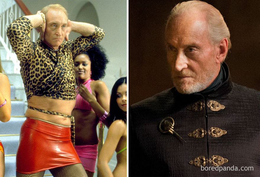 Charles Dance As David Carlton (In 2002's Ali G Indahouse) And As Tywin Lannister (In GoT)